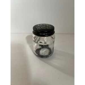 Vintage Skrip Ink Bottle Jar